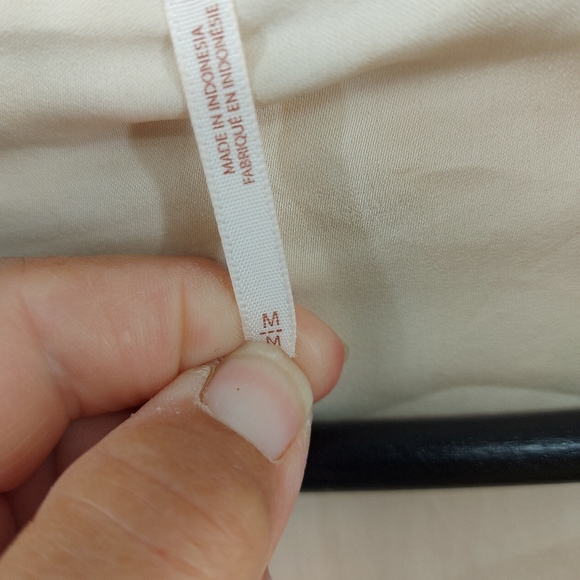 Free People Teddy Coat Sherpa Jacket Cozy Size M Button front Ivory - Picture 7 of 13